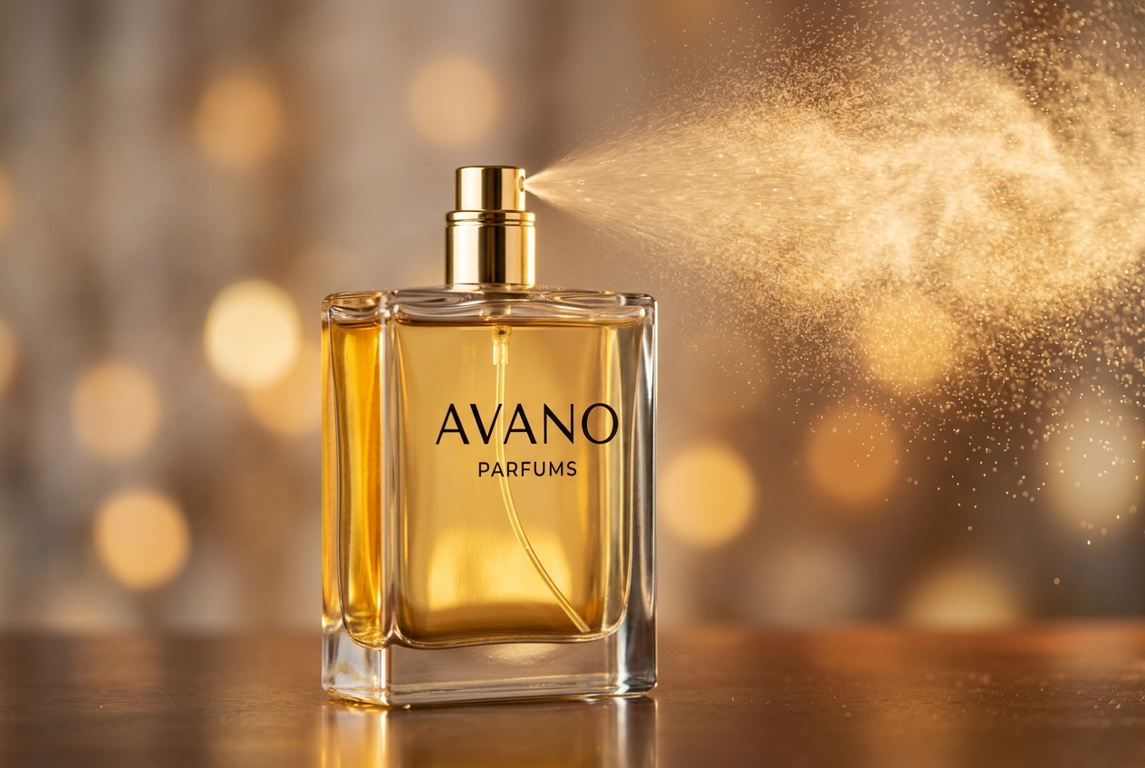 Avano Parfums Atomized Golden Scent Mist Cloud